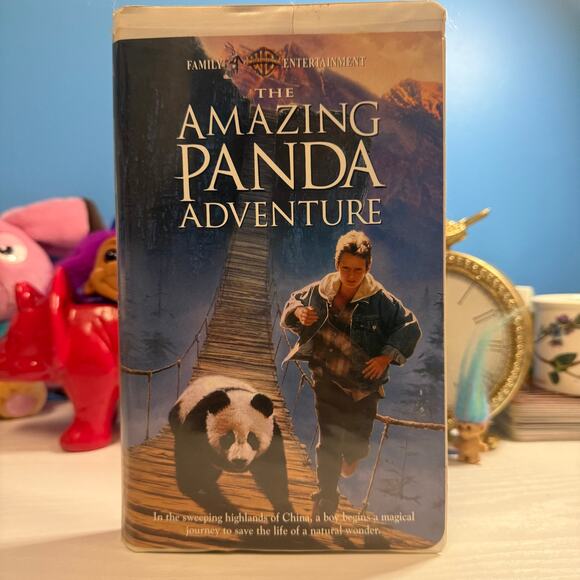 The Amazing Panda Adventure VHS (1995) Clamshell Tested Works - Picture 2 of 4
